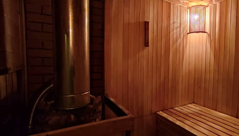 Парилка лазні Козачок на Троєщині